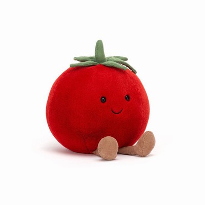 Jellycat Tomato USA | 83427OQHB